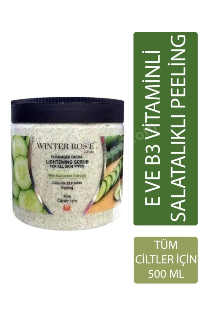 Salatalık Özlü Kumlu Facial Peeling 500gr