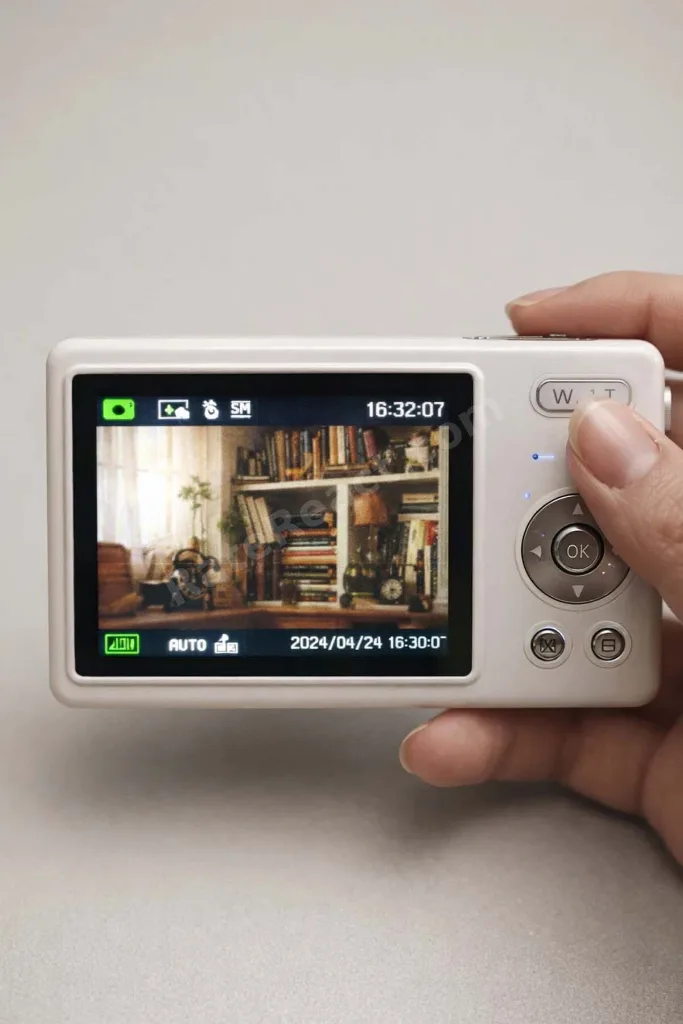 Cebinize Sığan Güç: Taşınabilir 4K Retro Dijital Fotoğraf Makinesi - 16X Zoom