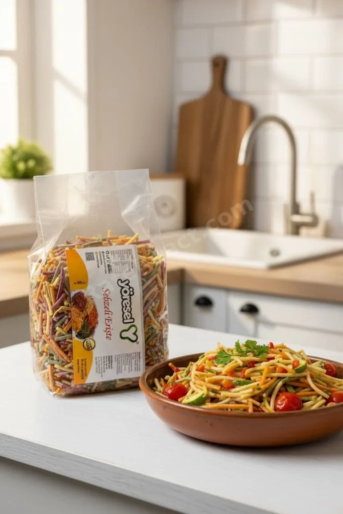 SEBZELİ ERİŞTE 500GR