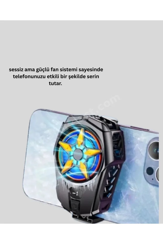 2 Kademeli Hız Ayarlı Taşınabilir Telefon Soğutucu
