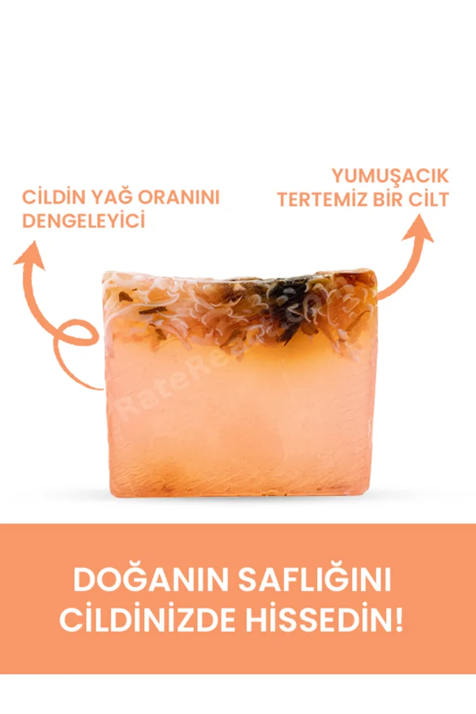 Doğadan Gelen Ferahlık: 120 gr Doğal Gül Sabunu