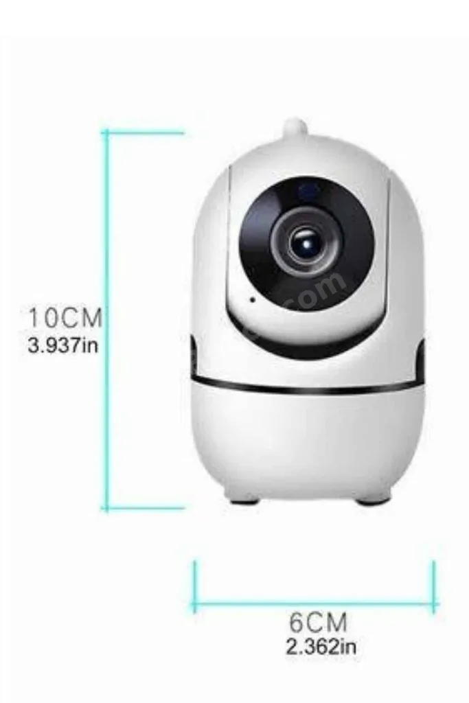 Baby Kamera Kablosuz 720P Beyaz 360 Derece Wifi Kamera Full HD 1080p NemereTechno