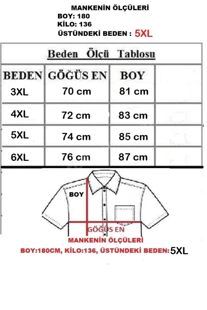 Büyük Beden Unisex POLO YAKA T-Shirt