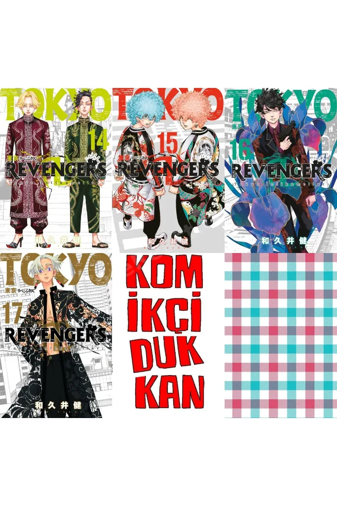 TOKYO REVENGERS 14-15-16-17 SET (4 KİTAP + AYRAÇ HEDİYELİ)