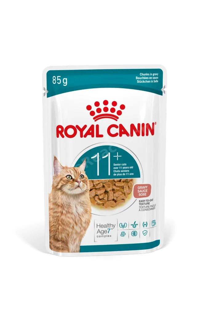 Ageing 11+ Yaşlı Ve Ileri Yaştaki Kedi Yaş Mama 85 gr X 12 Adet Gravy Soslu
