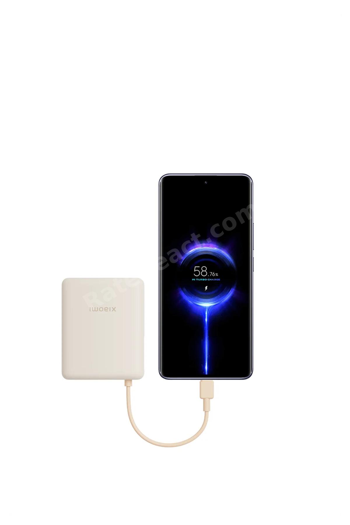 Xiaomi 33W Powerbank 10000Mah Yüksek Hızlı Dahili Kablo Kompakt Tasarım