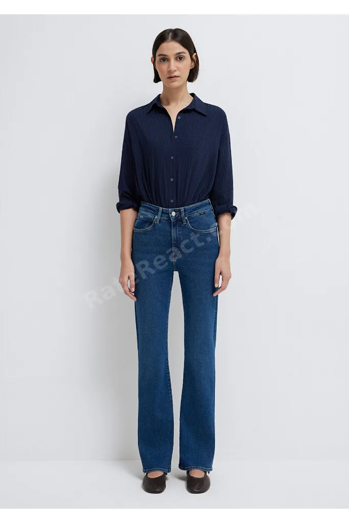 Bliss Premium Blue Koyu Jean Pantolon 101437-85292