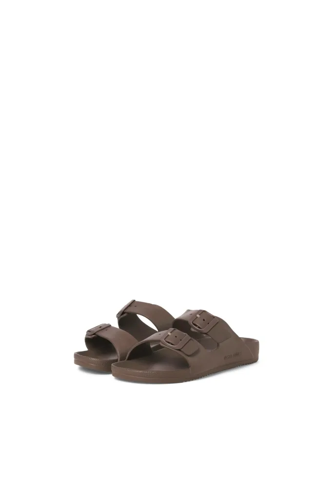 Jack Jones Jfwcroxton Moulded Sandal Noos Erkek Kahverengi Ayakkabı\sandalet & Terlik\terlik 1220400