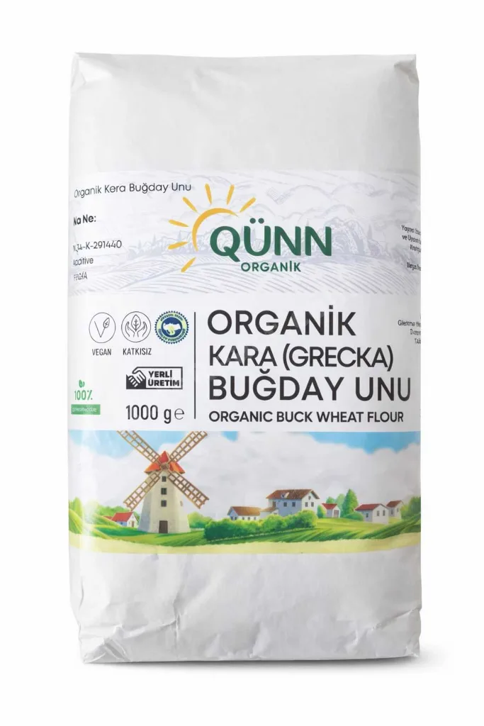 ORGANİK KARABUĞDAY UNU 1000 gr
