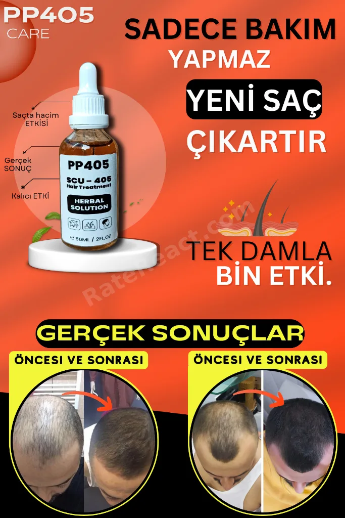 Profesyonel Saç Çıkartıcı Bakım Serumu - Kökü Oluşturucu ve Yoğun Gürleştirici 3 Adet