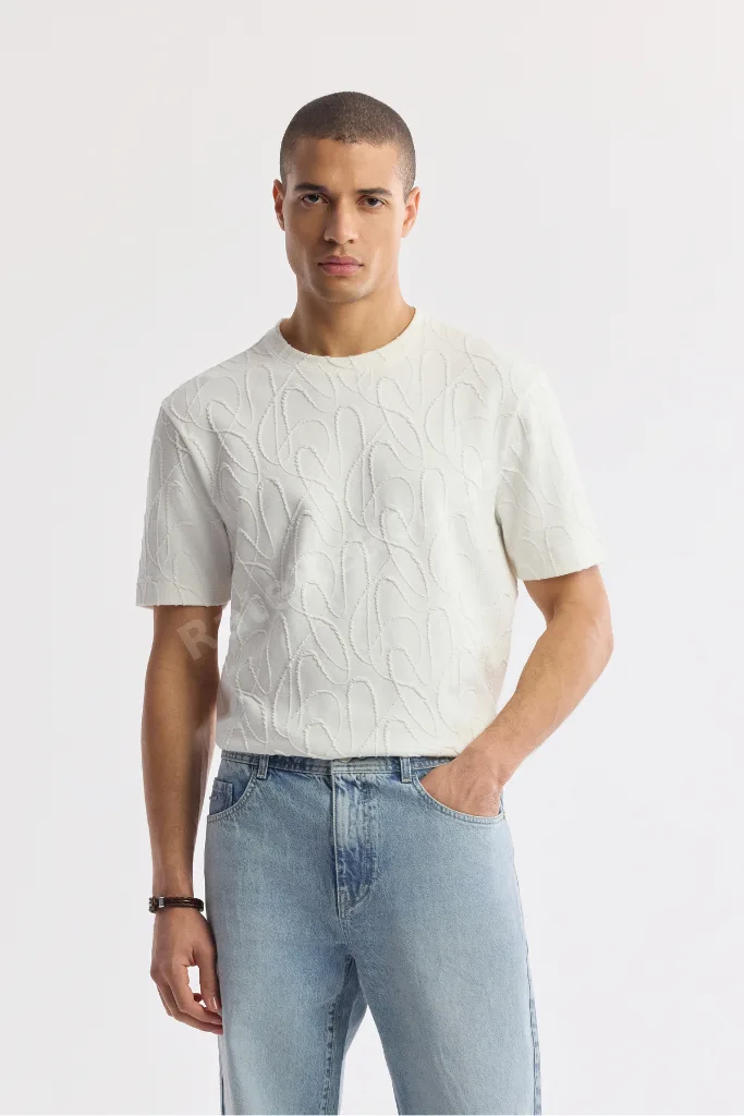 Erkek Açık Mavi %100 Pamuk Tokyo Straight Fit Jean Pantolon A51Y3546