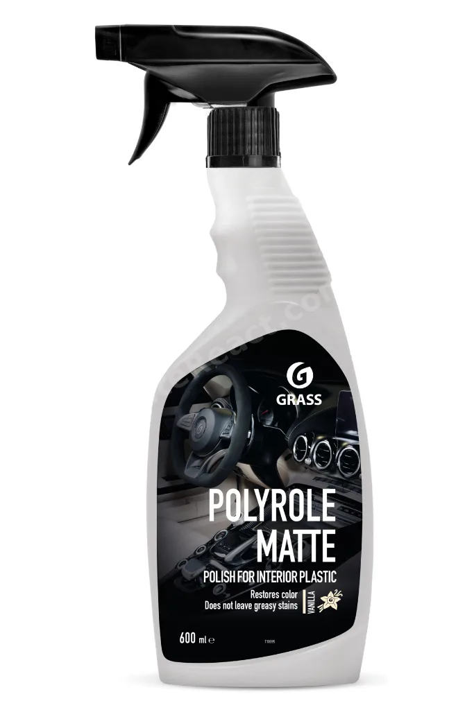 Vanilya Oto Kokusu Sprey 600 ml – Torpido & Plastik Mat Bakım (Polyrole Matte)