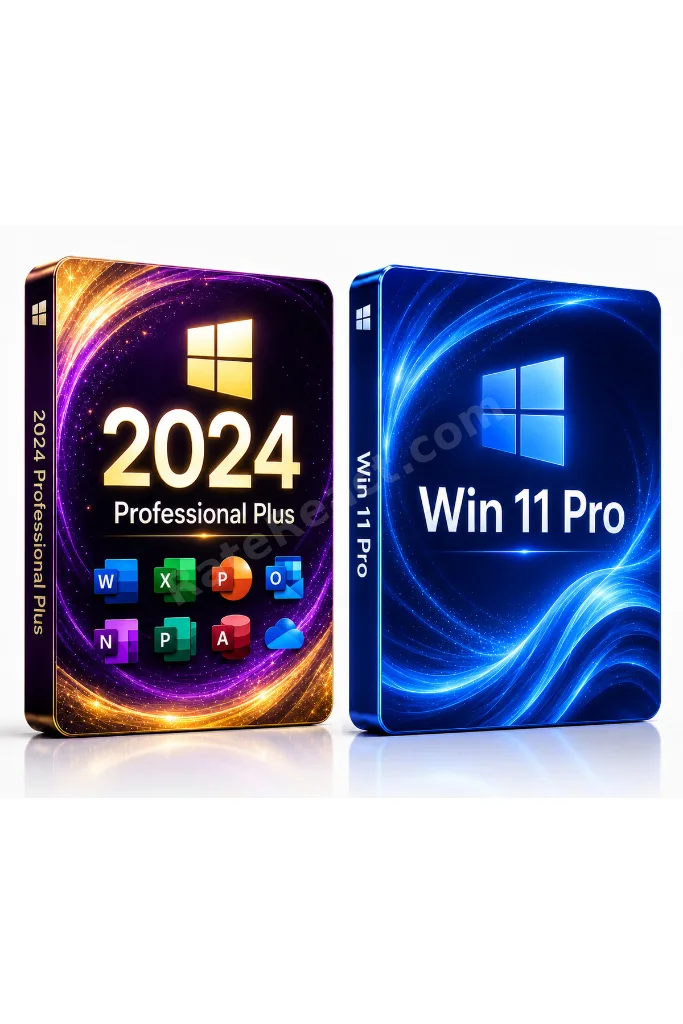 Office2024 Professional Plus Dijital Lisans Anahtarı Kalıcı Key & Windows11 Pro Dijital Lisans Anahtarı Kalıcı Key 32&64 Bit Ömür Boyu Kullanım