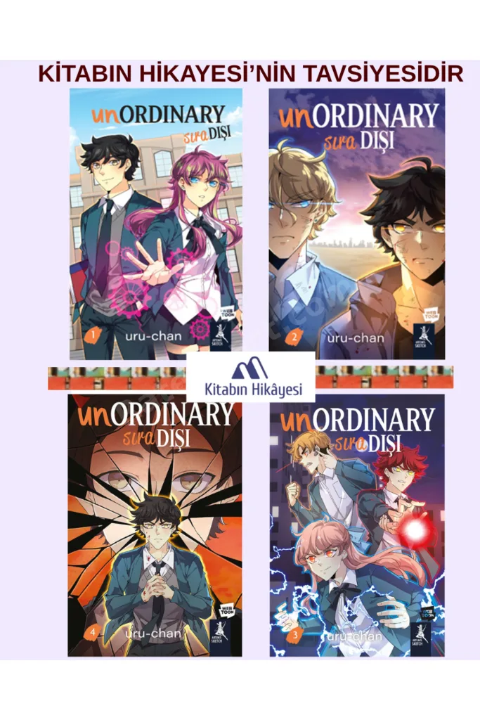 Unordinary - Sıradışı 1-2-3-4 (4KİTAP) ÇİZGİ ROMAN