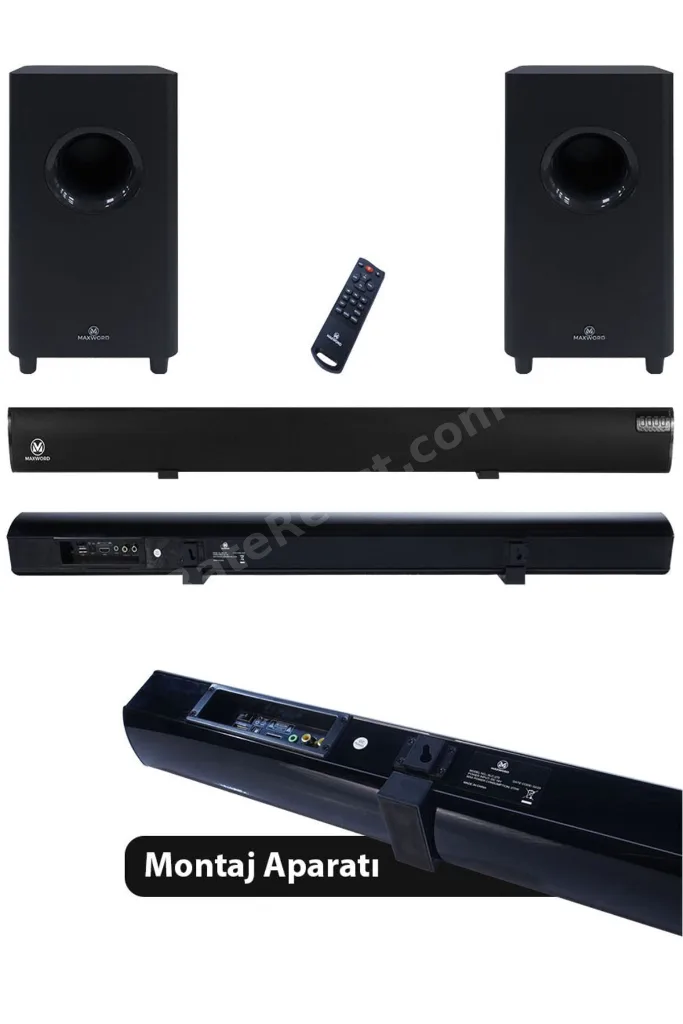 Slc-270bt Optik Çıkış 4.2.2 Kanal Soundbar Tv Ses Sistemi Çift Subwoofer 270w 230w
