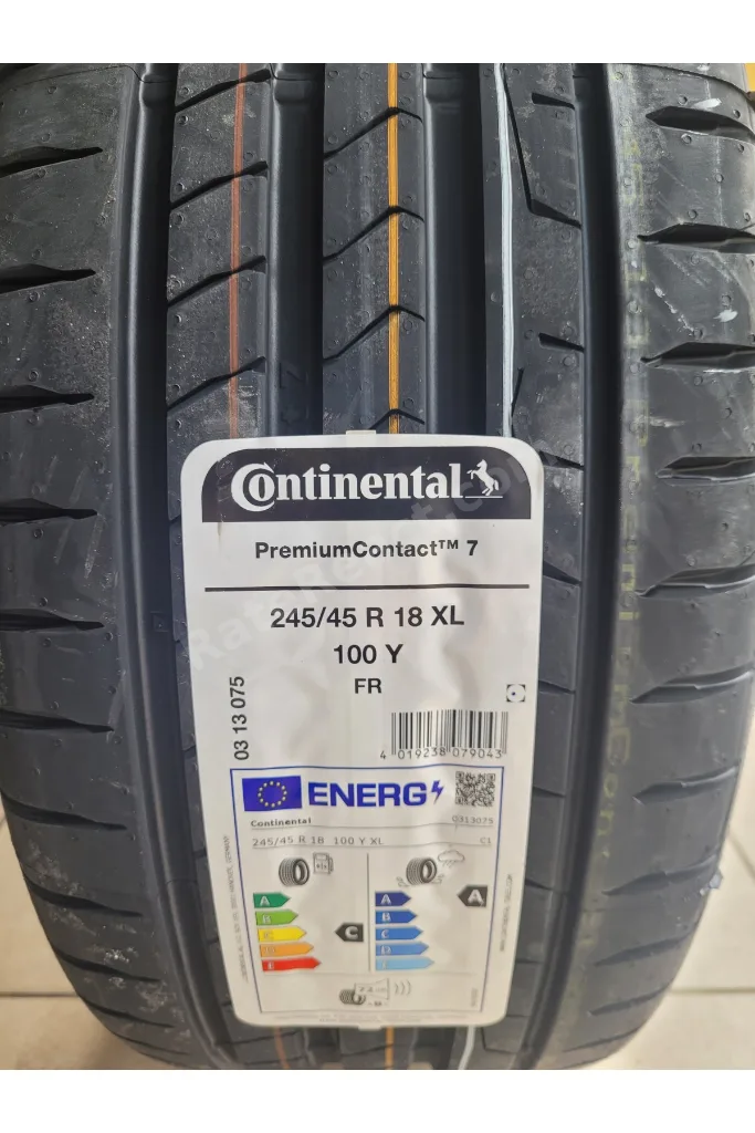 245/45R18 Premium Contact7 100Y XL FR Set Olarak (4 Adet ) Yazlık 2026 Üretim *