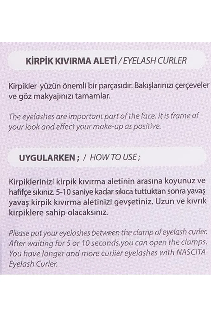 Naseyekk0009K Kirpik Kıvırma Makinesi 2li paket 1219822