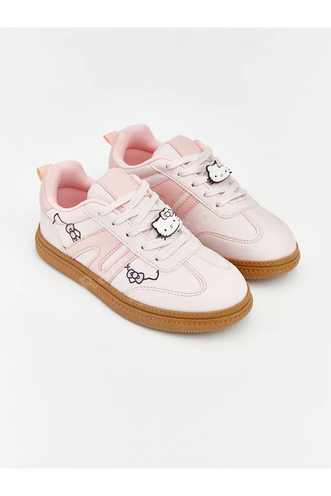 LCW STEPS Hello Kitty Nakışlı Kız Çocuk Sneaker