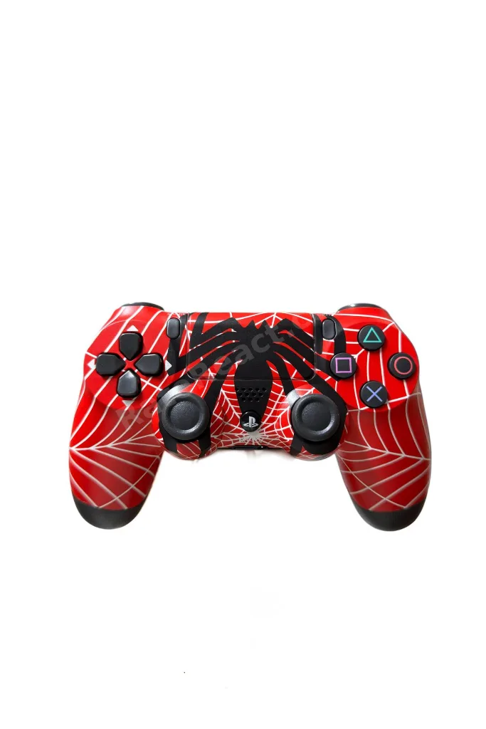 Sony Ps4 Dualshock Uyumlu 4 (ORJİNAL SIFIR) Kablosuz Kumanda Örümcek Desenli
