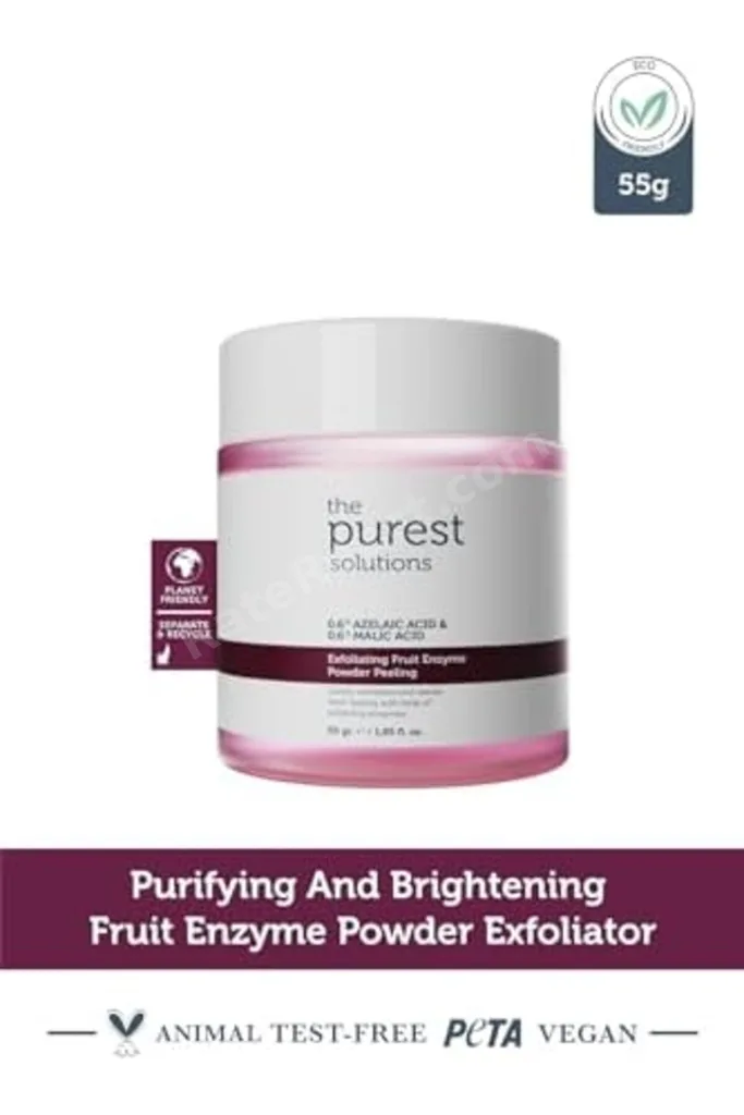 The Purest Solutions Fruit Enzyme Powder Exfoliator & Peeling - Toz Peeling (%0.6 Azelaic Acid & Mal
