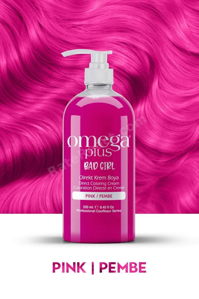 Bad Girl Pembe Geçici-renkli Amonyaksız Saç Boyası 250 ml