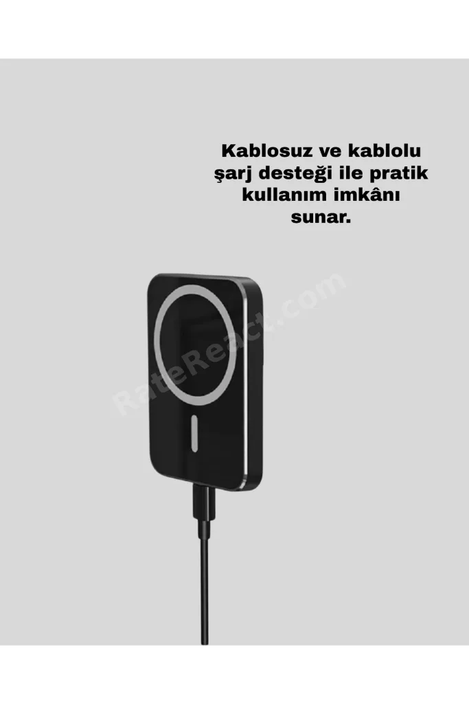 360° Döner Başlıklı MagSafe Araç Telefon Tutucu Hızlı Şarjlı