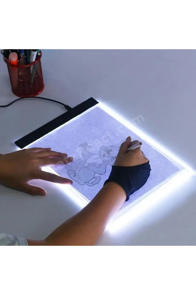 Çizim Yansıtma Tahtası A5 Led Işıklı Çizim Kopyalama Grafik Tahtası Çizim Grafik Tablet