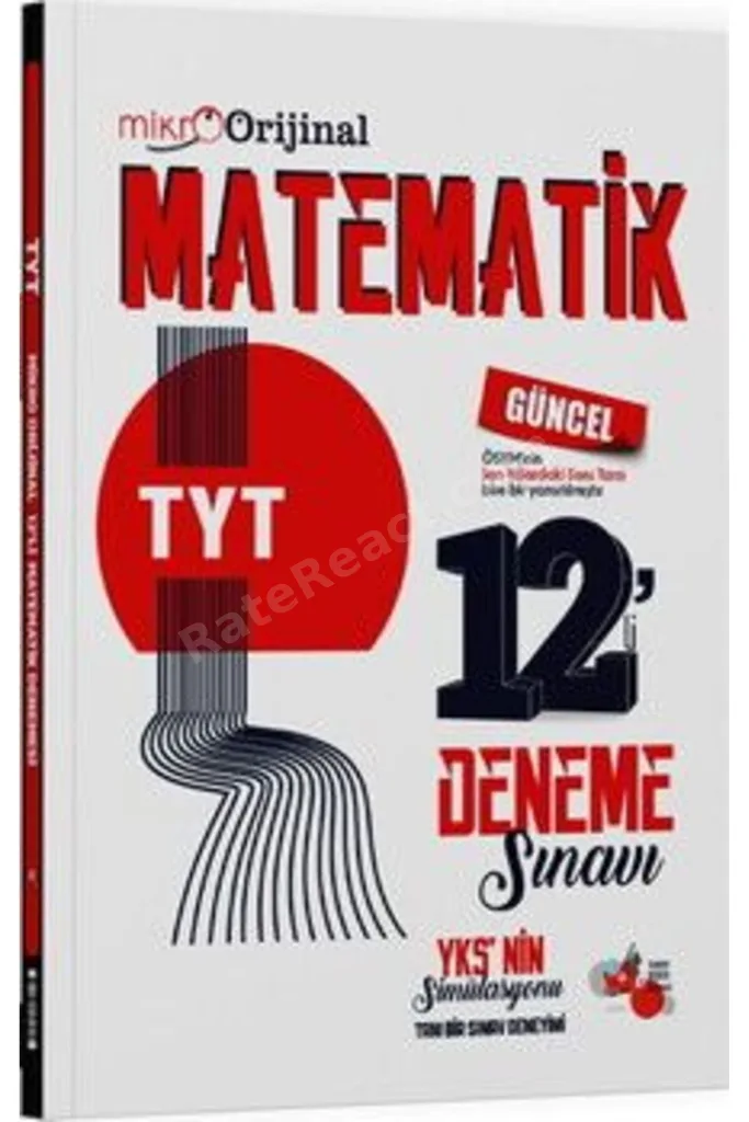 Orijinal Mikro TYT Matematik 12 li Deneme Sınavı