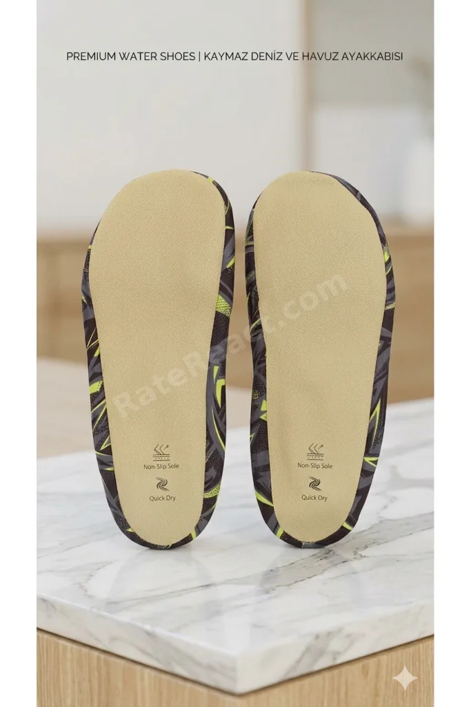 Kaydırmaz Tabanlı Havuz Deniz Ayakkabısı Patik Unisex