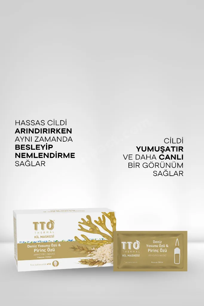 Thermal Kil Maskesi Deniz Yosunu Özü & Pirinç Özü