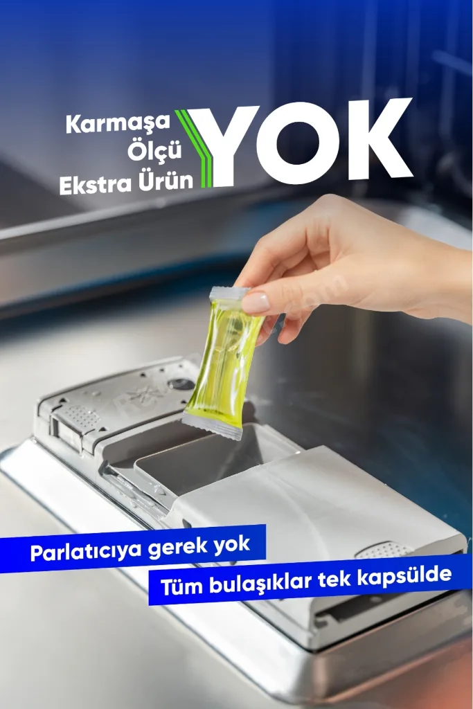 4'Lü Bulaşık Makinesi Deterjanı Jel Kapsülü ( Kısa Programlarda Etkili)YERLİ MAL ESKİŞEHİR ÜRETİM