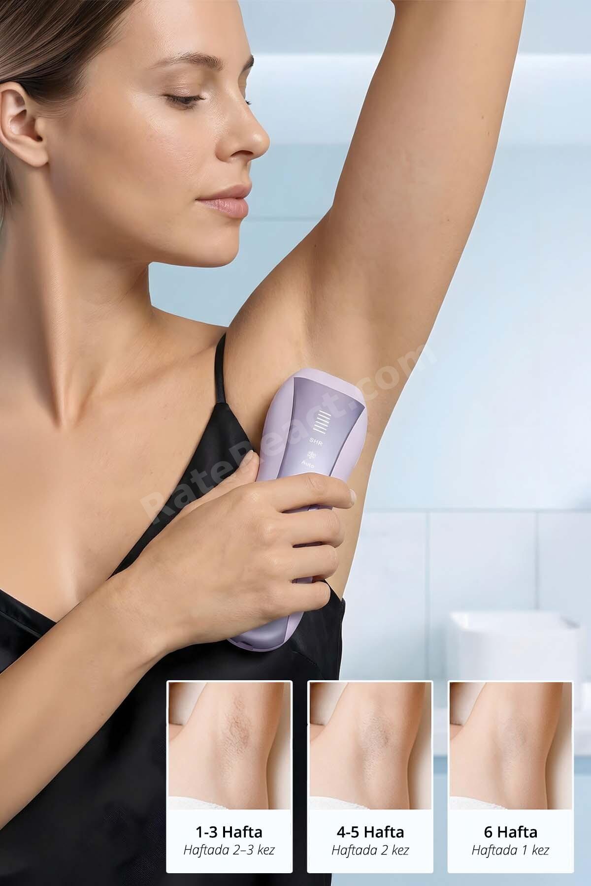 Ipl Lazer Epilasyon Aleti Sapphire Buz Başlık Seri Atış ve Cilt Tanıma KEP-6842