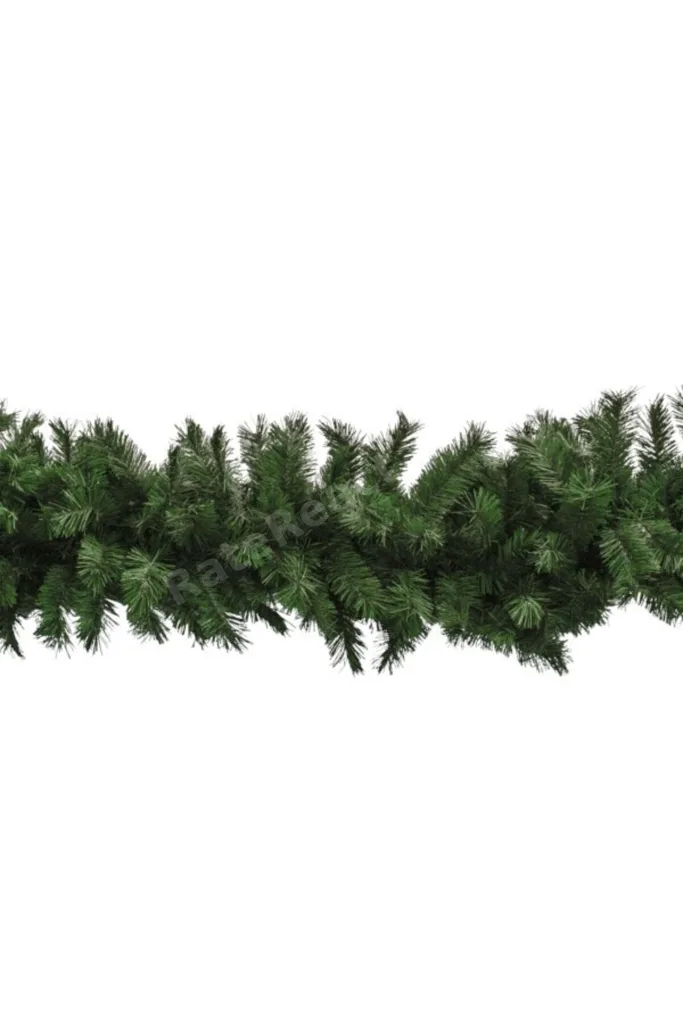 Büyük Boy Yılbaşı Çam Dalı 240 Cm Garland Süslemeleri Dahil Değildir