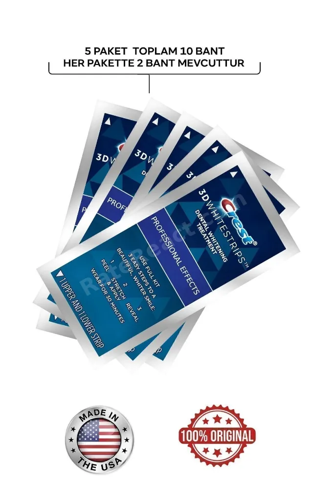 Whitestrips Professional Effects (5 Paket / 10 Bant)