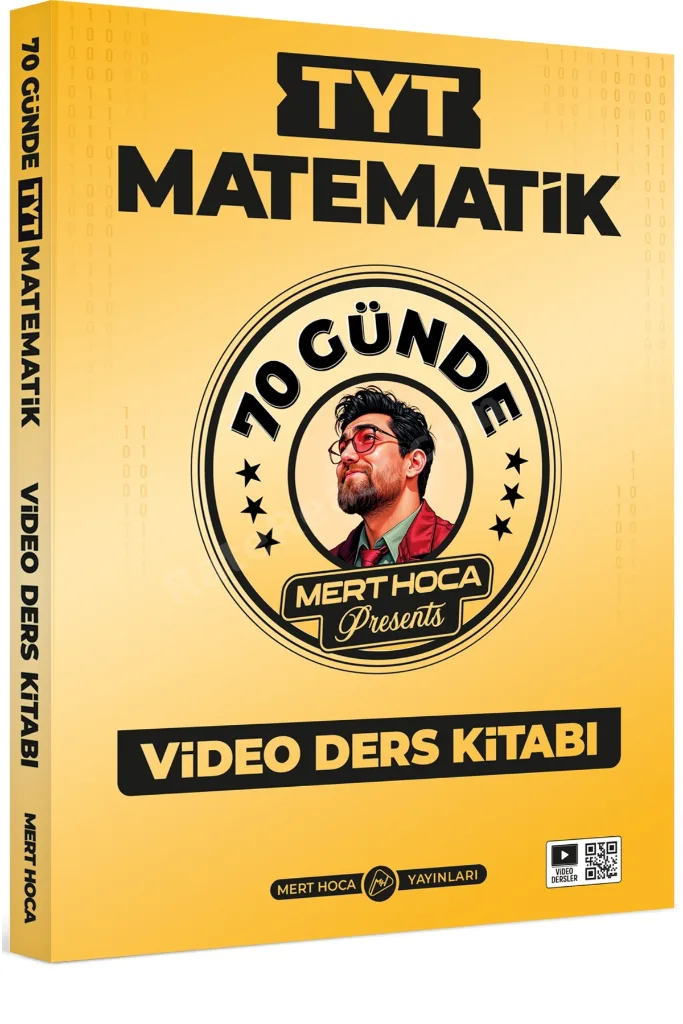 2026 Mert Hoca Tyt 70 Günde Matematik Kampı Video Ders Kitabı Ve Tyt Matematik Soru Bankası Seti