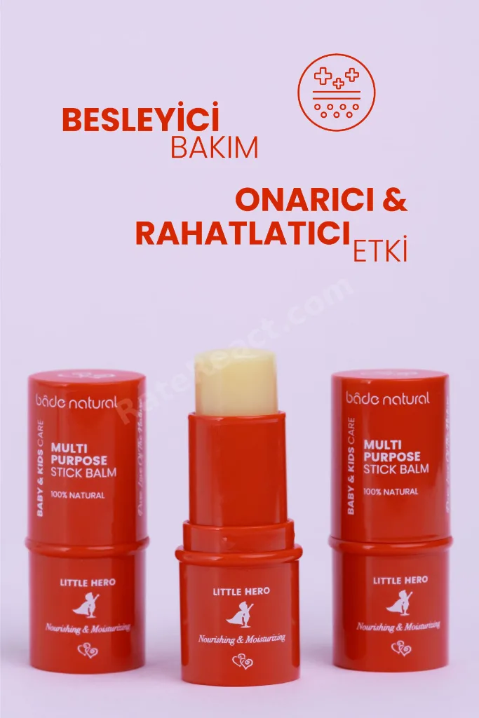 Little Hero %100 Doğal Stick Onarıcı Ve Rahatlatıcı Çok Amaçlı