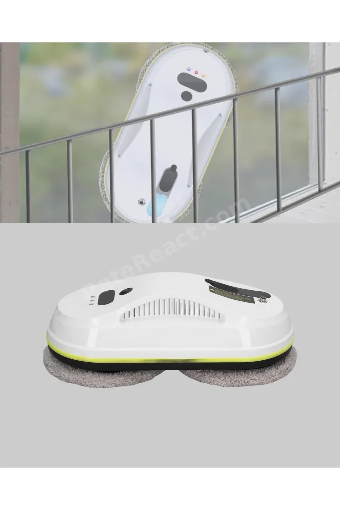 2800 Pa Güçlü Emişli Akıllı Cam Temizleyici Robot
