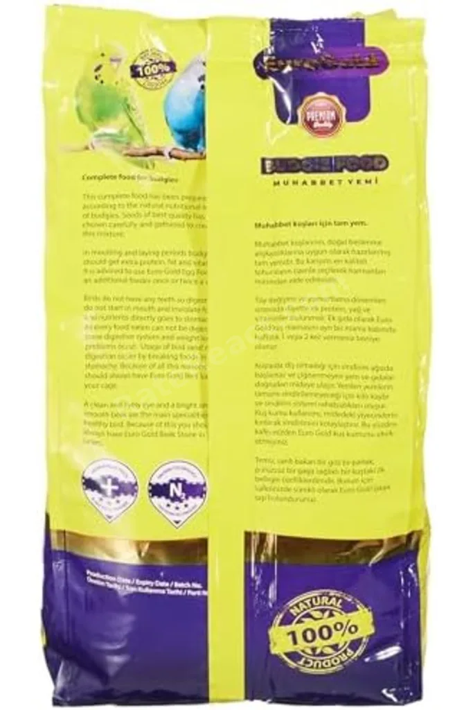 TTKTEKNOLOJİ EuroGold Ballı ve Meyveli Muhabbet Kuşu Yemi, 1 Kg TTKTEKNOLOJİ 2026 395519