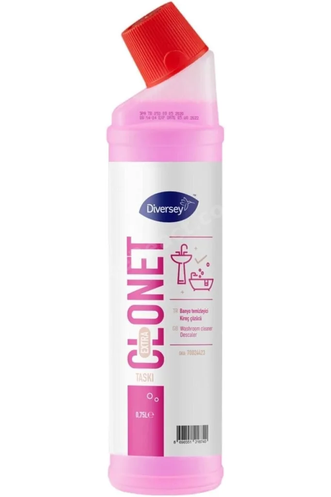 TTKTEKNOLOJİ Diversey Taskı Clonet Kireç Çözücü ve Banyo Temizleyicisi 750ml TTKTEKNOLOJİ 2026 39551