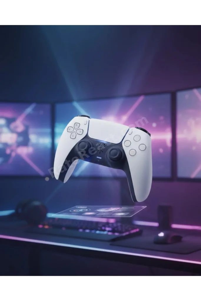 Kablosuz Ps5 Oyun Kumandası Hızlı Tepki Ve Ergonomik Tutuş
