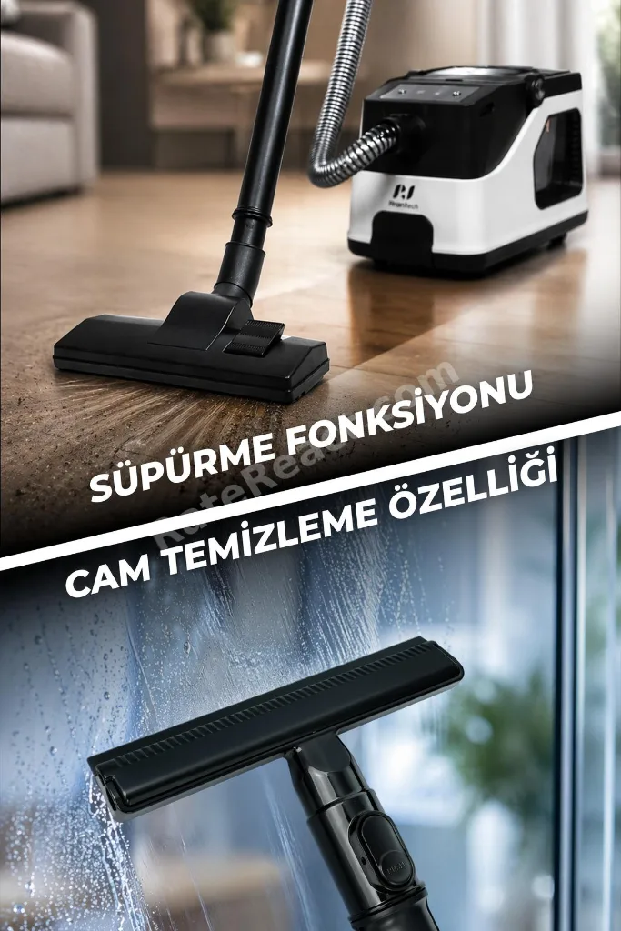KT-503 Premium Koltuk & Halı Yıkama Makinesi (800W | 17 kPa)