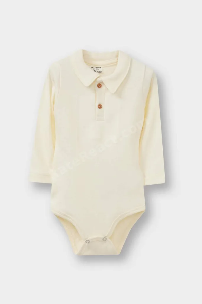 3'lü Takım Triko Yelek Uzun Kollu Çıtçıtlı Body Pantolon Erkek Bebek C9597A524AU