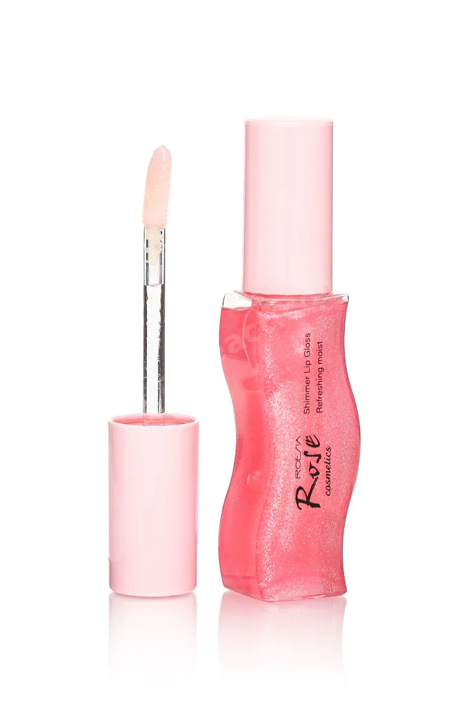 Rose Shimmer Lip Gloss - Simli, Renkli Dudak Parlatıcı