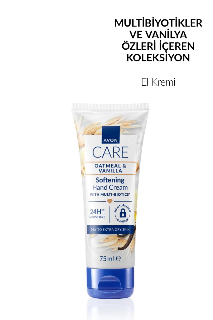Care Gentle Multi-Biotics & Vanilya Içeren E Vitaminli Kuru Ciltler İçin El Kremi 75 Ml.
