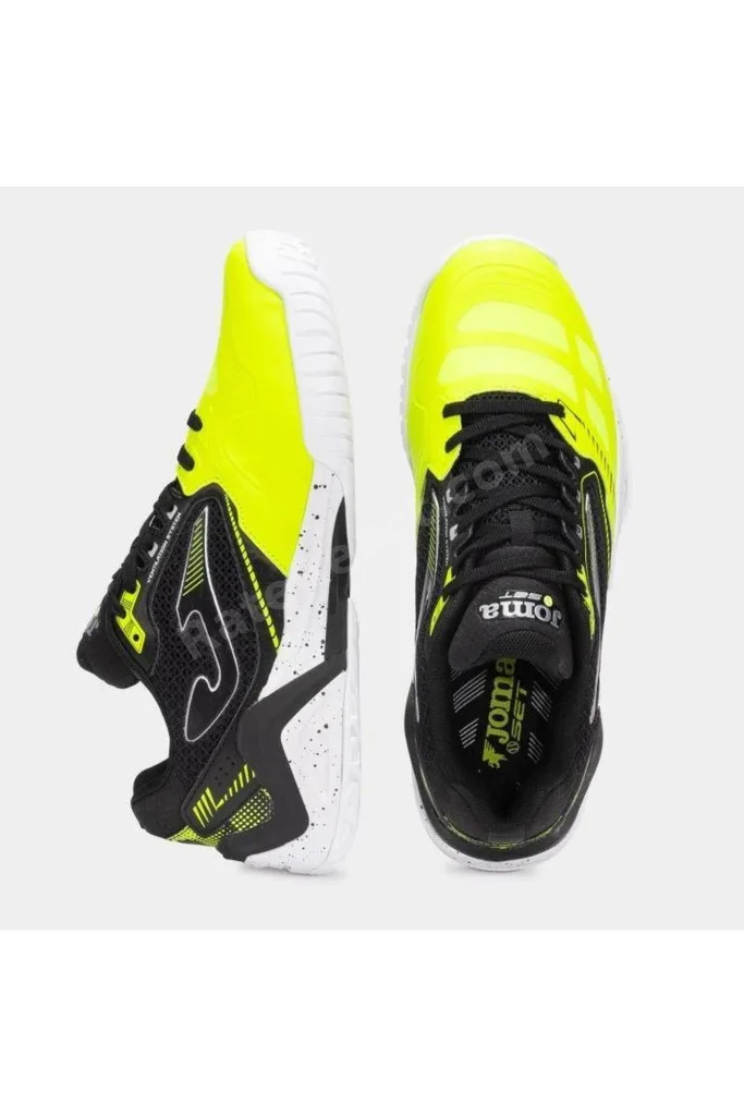 Set Siyah Toprak Kort Erkek Tenis Ayakkabısı TSETS2531C