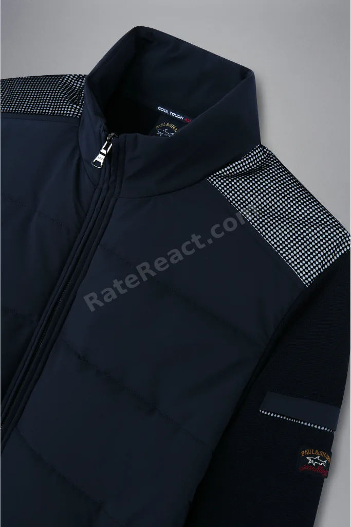 MEN'S ZIPPED PULLOVER C.W. WOOL