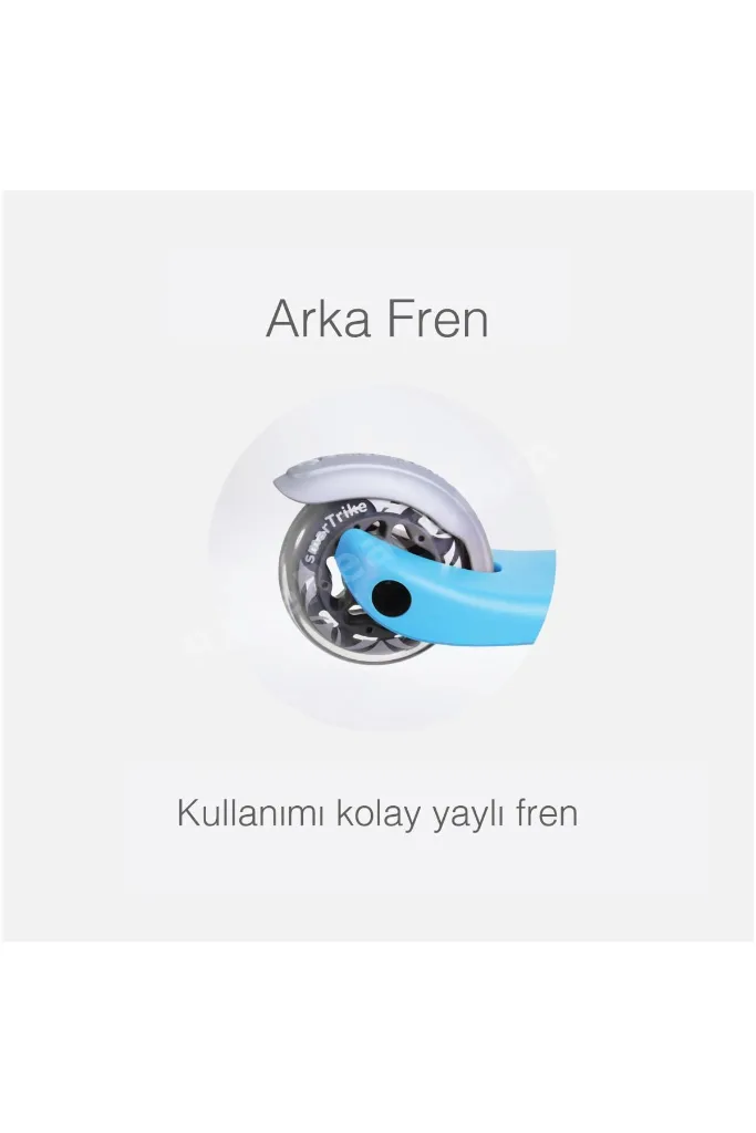 T1 3’ü 1 Arada Oturaklı ve Çantalı Çocuk Scooterı (15 Ay - 5 Yaş) - Blue