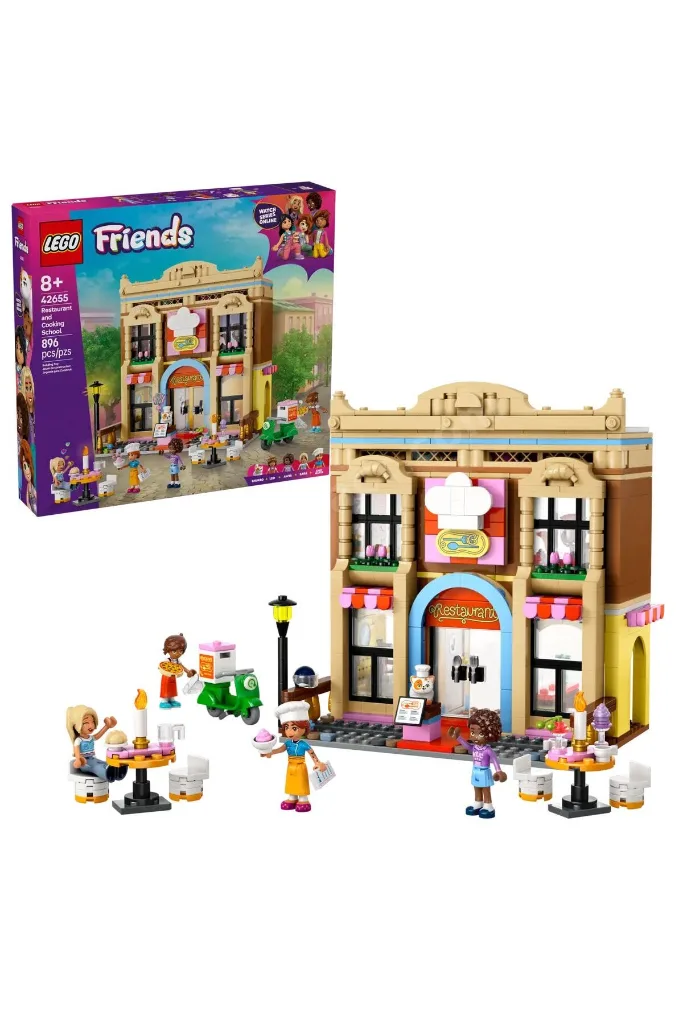 42655 Lego Friends Restoran ve Aşçılık Okulu 896 parça +8 yaş