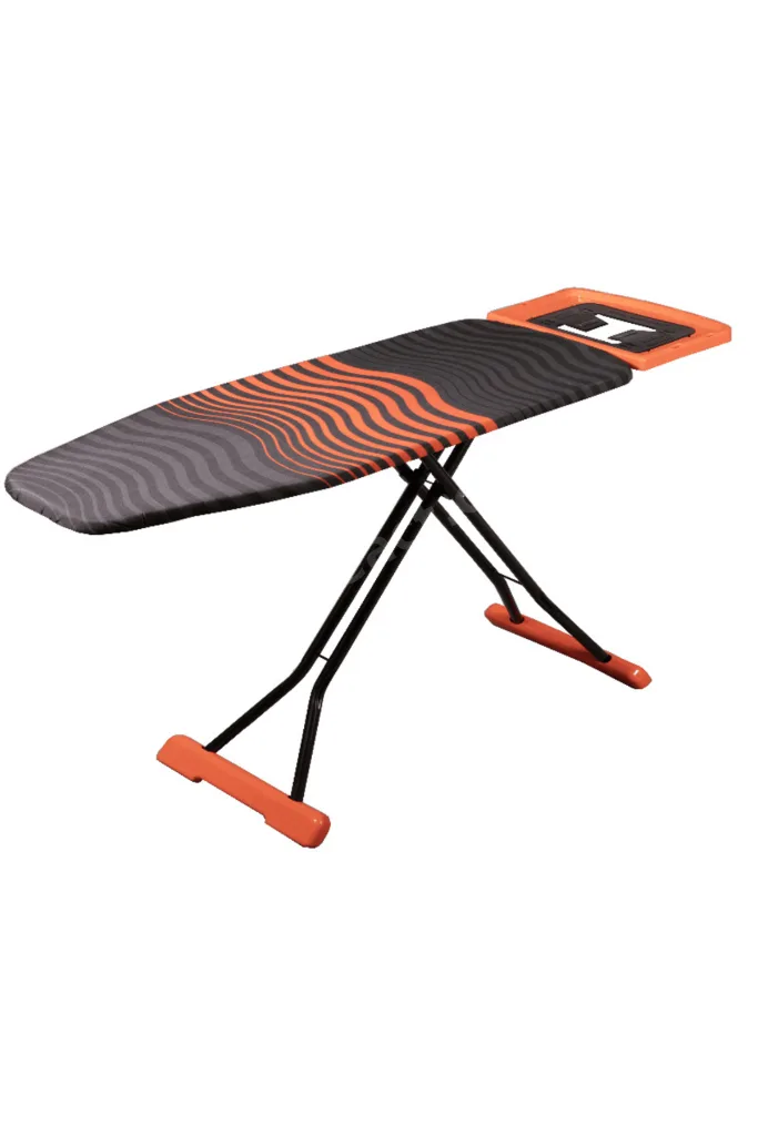 Nisa Katlanabilir Ütü Masası 43x123 cm Desenli Isıya Dayanıklı Kumaşlı