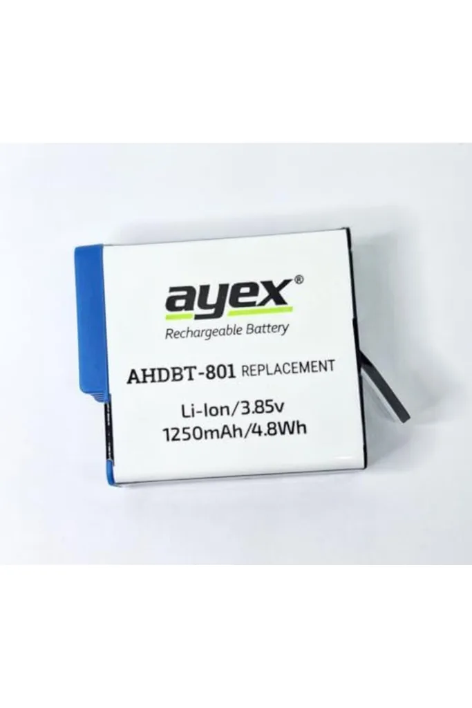 AHDBT-801 Batarya, Hero 8, 7, 6, 5 ile Uyumlu revif 827927